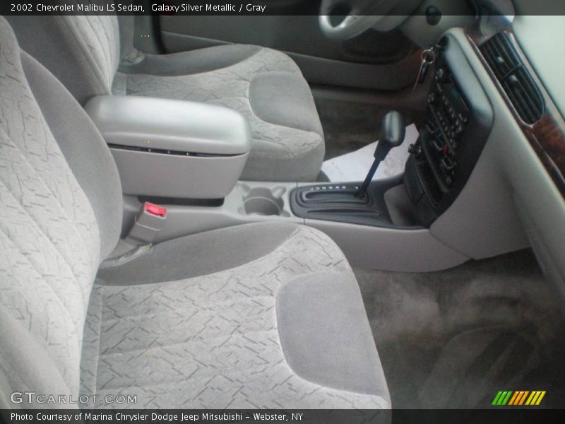 Galaxy Silver Metallic / Gray 2002 Chevrolet Malibu LS Sedan