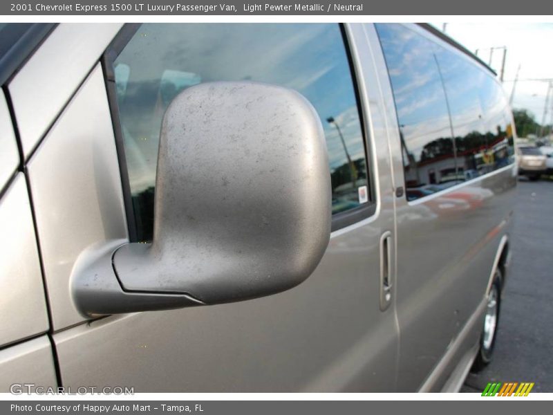 Light Pewter Metallic / Neutral 2001 Chevrolet Express 1500 LT Luxury Passenger Van