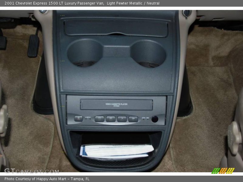 Light Pewter Metallic / Neutral 2001 Chevrolet Express 1500 LT Luxury Passenger Van