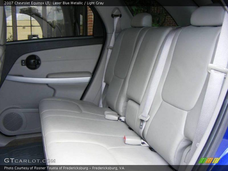 Laser Blue Metallic / Light Gray 2007 Chevrolet Equinox LT