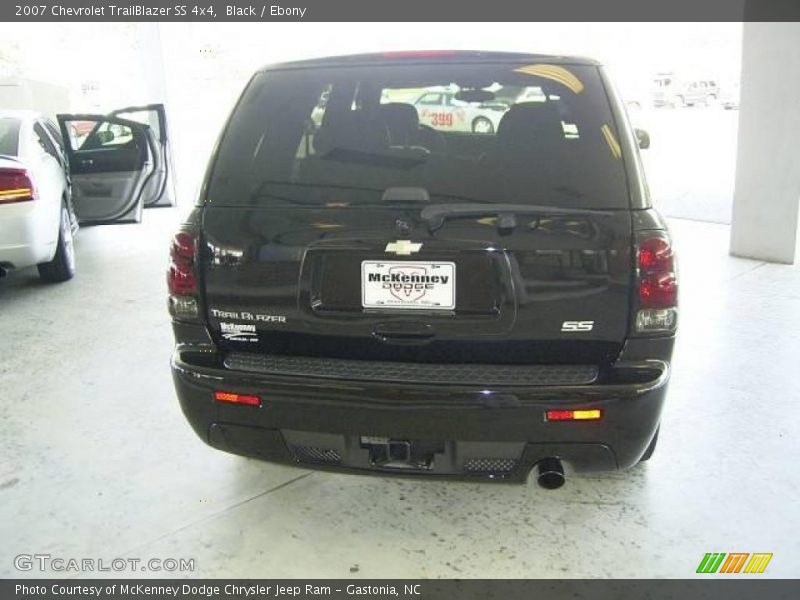 Black / Ebony 2007 Chevrolet TrailBlazer SS 4x4