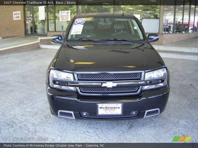 Black / Ebony 2007 Chevrolet TrailBlazer SS 4x4