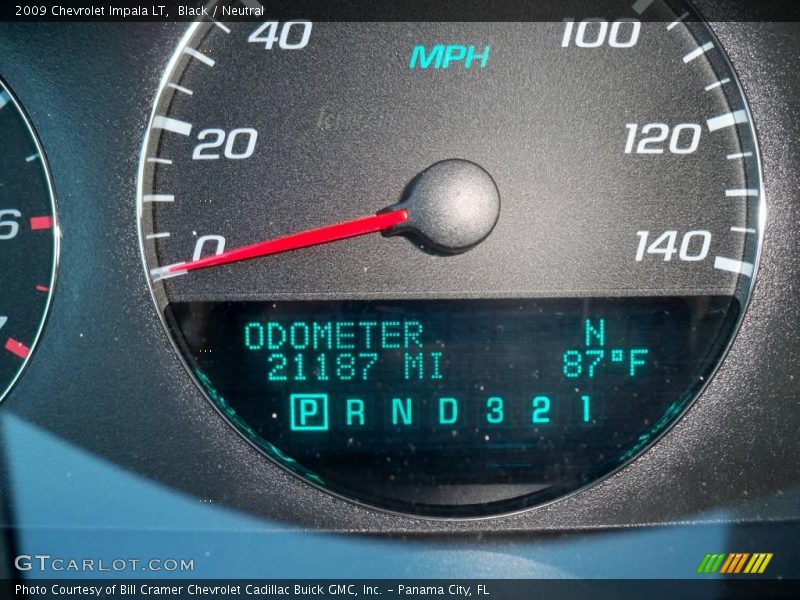 Black / Neutral 2009 Chevrolet Impala LT