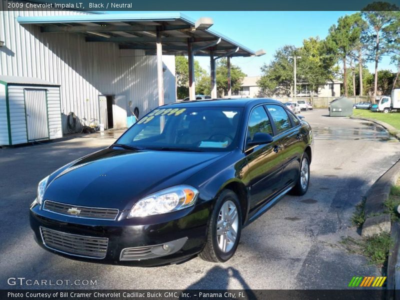Black / Neutral 2009 Chevrolet Impala LT