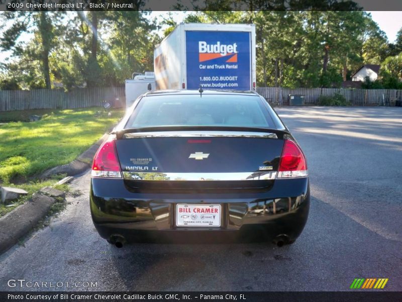 Black / Neutral 2009 Chevrolet Impala LT