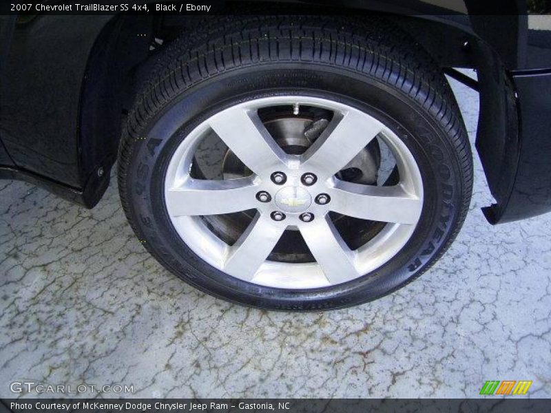 Black / Ebony 2007 Chevrolet TrailBlazer SS 4x4