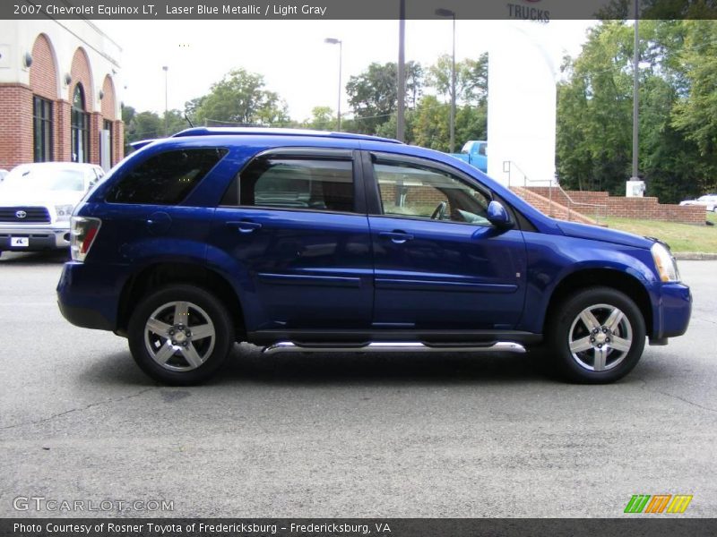 Laser Blue Metallic / Light Gray 2007 Chevrolet Equinox LT