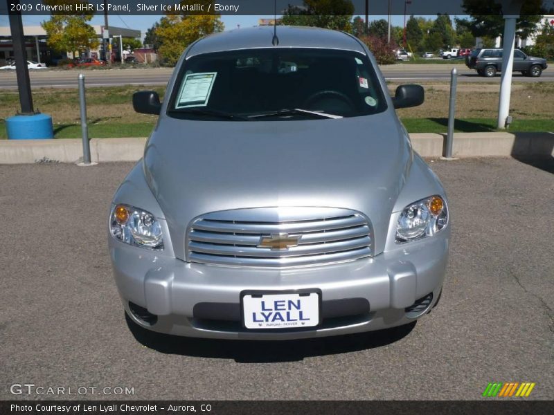 Silver Ice Metallic / Ebony 2009 Chevrolet HHR LS Panel