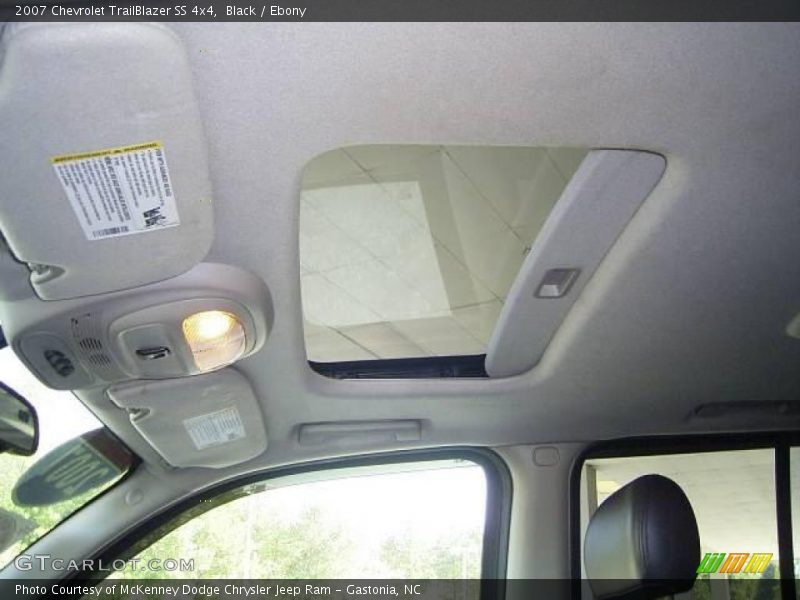 Black / Ebony 2007 Chevrolet TrailBlazer SS 4x4