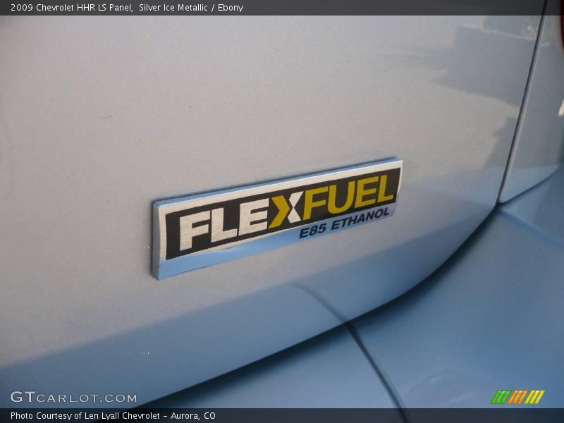 Silver Ice Metallic / Ebony 2009 Chevrolet HHR LS Panel