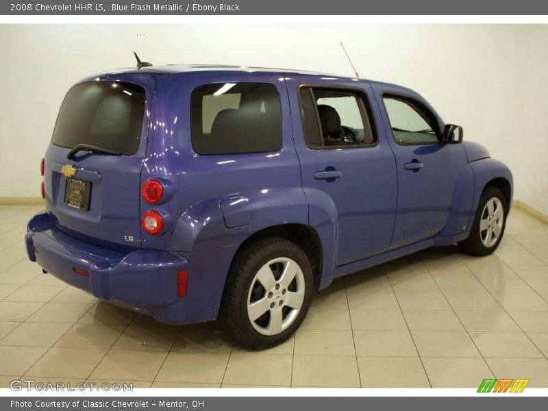 Blue Flash Metallic / Ebony Black 2008 Chevrolet HHR LS