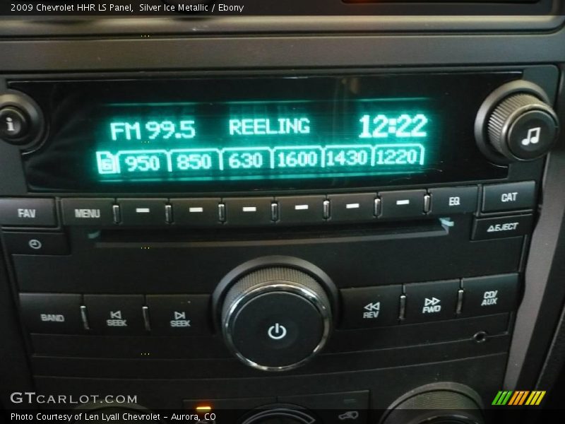 Silver Ice Metallic / Ebony 2009 Chevrolet HHR LS Panel