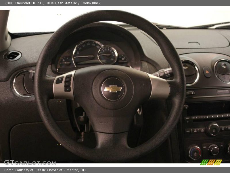 Blue Flash Metallic / Ebony Black 2008 Chevrolet HHR LS