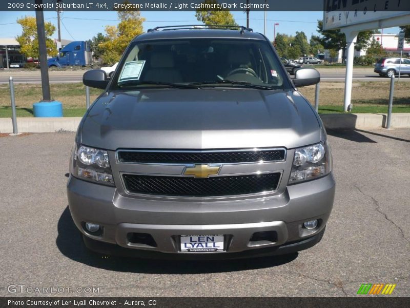 Greystone Metallic / Light Cashmere/Dark Cashmere 2009 Chevrolet Suburban LT 4x4