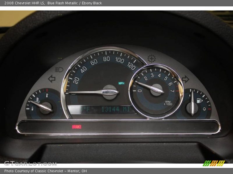 Blue Flash Metallic / Ebony Black 2008 Chevrolet HHR LS