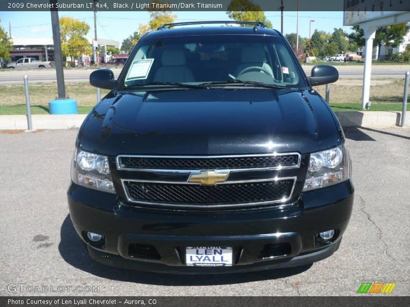 Black / Light Titanium/Dark Titanium 2009 Chevrolet Suburban LT 4x4