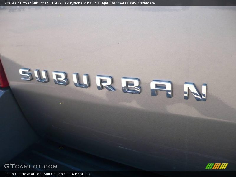 Greystone Metallic / Light Cashmere/Dark Cashmere 2009 Chevrolet Suburban LT 4x4
