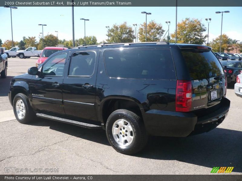 Black / Light Titanium/Dark Titanium 2009 Chevrolet Suburban LT 4x4