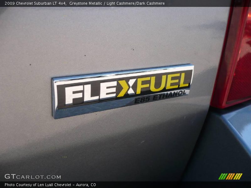 Greystone Metallic / Light Cashmere/Dark Cashmere 2009 Chevrolet Suburban LT 4x4