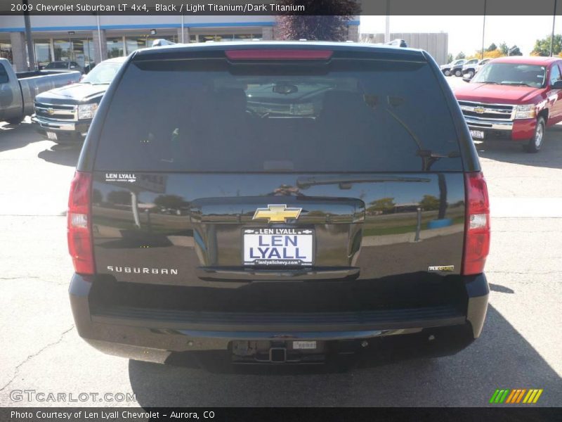 Black / Light Titanium/Dark Titanium 2009 Chevrolet Suburban LT 4x4