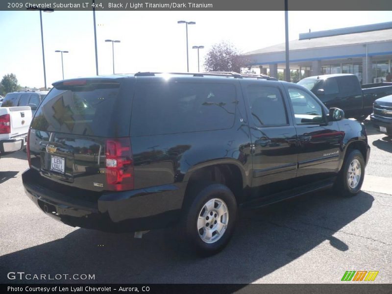 Black / Light Titanium/Dark Titanium 2009 Chevrolet Suburban LT 4x4