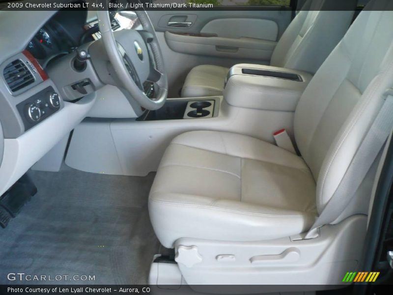 Black / Light Titanium/Dark Titanium 2009 Chevrolet Suburban LT 4x4