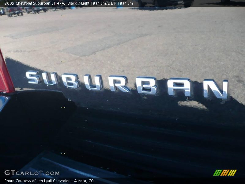 Black / Light Titanium/Dark Titanium 2009 Chevrolet Suburban LT 4x4