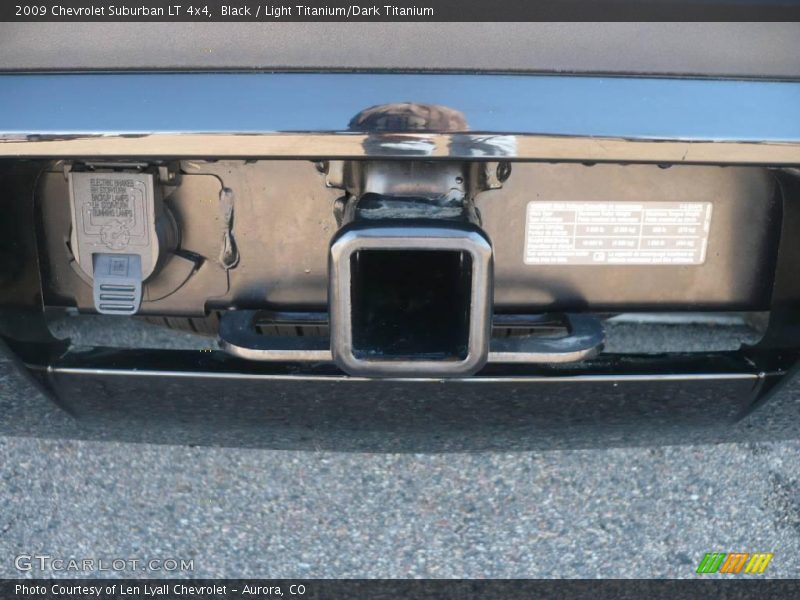 Black / Light Titanium/Dark Titanium 2009 Chevrolet Suburban LT 4x4