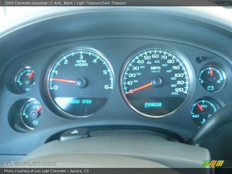Black / Light Titanium/Dark Titanium 2009 Chevrolet Suburban LT 4x4