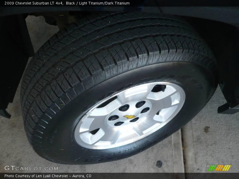 Black / Light Titanium/Dark Titanium 2009 Chevrolet Suburban LT 4x4