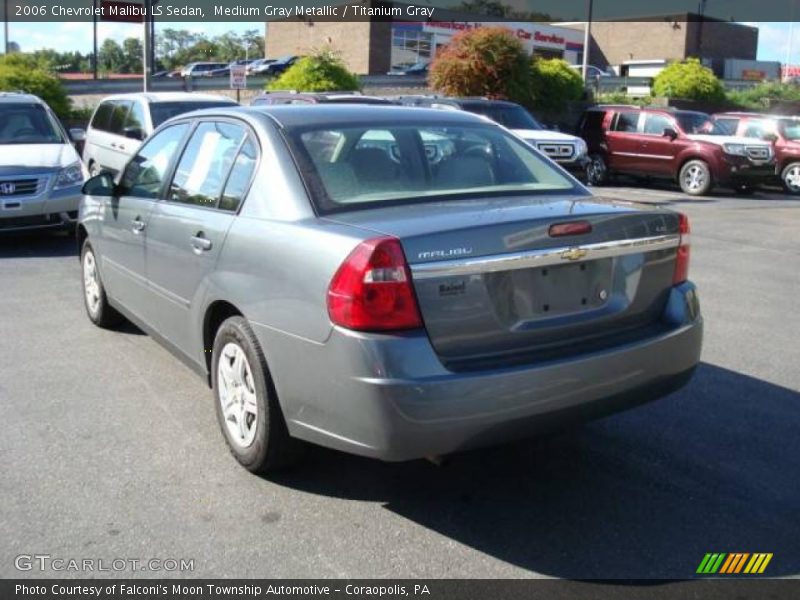 Medium Gray Metallic / Titanium Gray 2006 Chevrolet Malibu LS Sedan