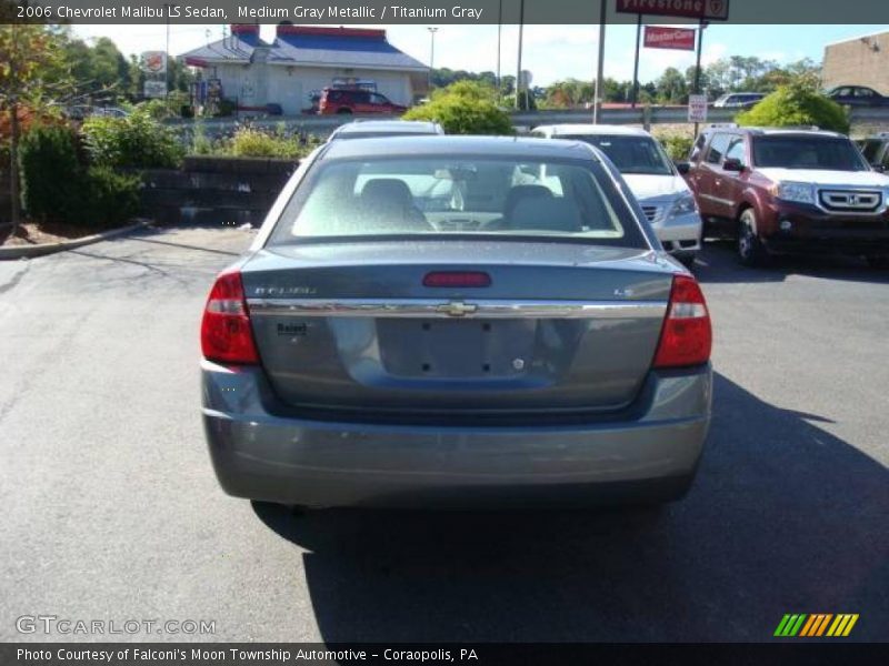 Medium Gray Metallic / Titanium Gray 2006 Chevrolet Malibu LS Sedan