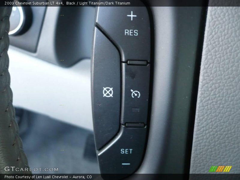 Black / Light Titanium/Dark Titanium 2009 Chevrolet Suburban LT 4x4