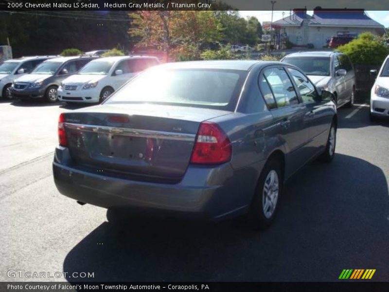 Medium Gray Metallic / Titanium Gray 2006 Chevrolet Malibu LS Sedan