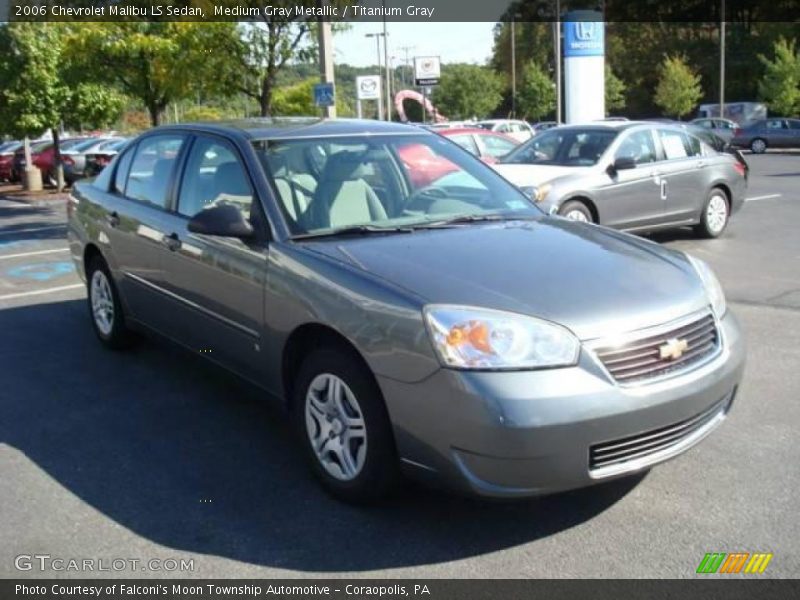 Medium Gray Metallic / Titanium Gray 2006 Chevrolet Malibu LS Sedan