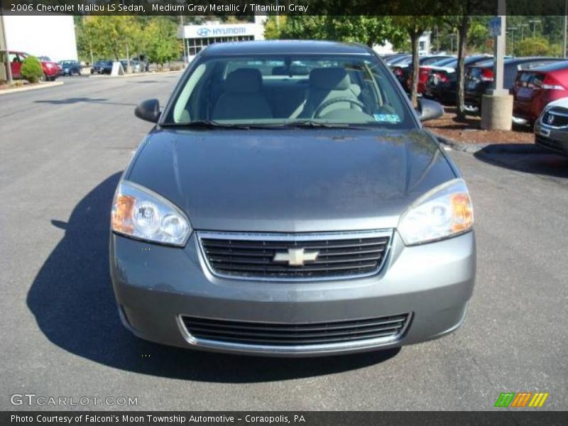 Medium Gray Metallic / Titanium Gray 2006 Chevrolet Malibu LS Sedan