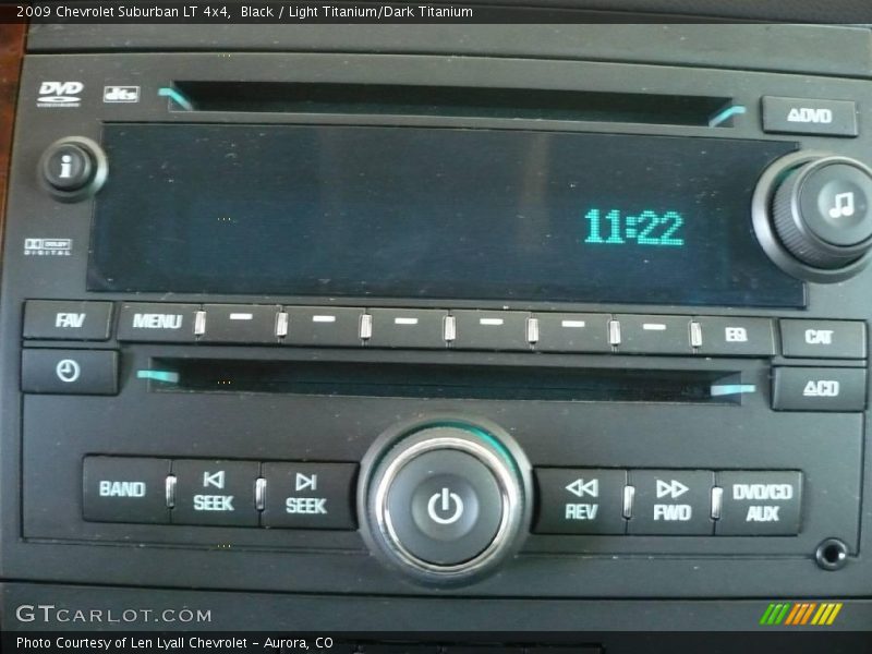 Black / Light Titanium/Dark Titanium 2009 Chevrolet Suburban LT 4x4