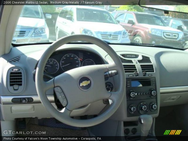 Medium Gray Metallic / Titanium Gray 2006 Chevrolet Malibu LS Sedan