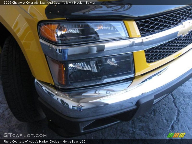 Yellow / Medium Pewter 2006 Chevrolet Colorado Extended Cab