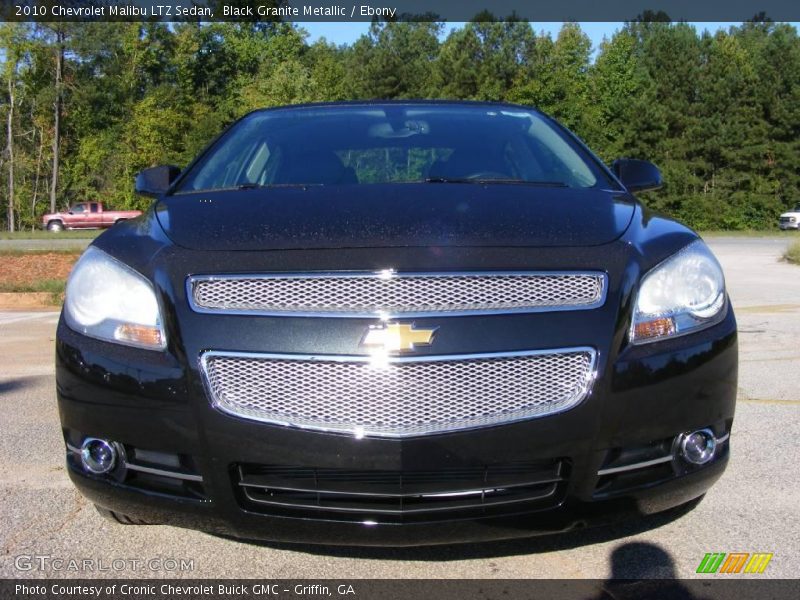 Black Granite Metallic / Ebony 2010 Chevrolet Malibu LTZ Sedan
