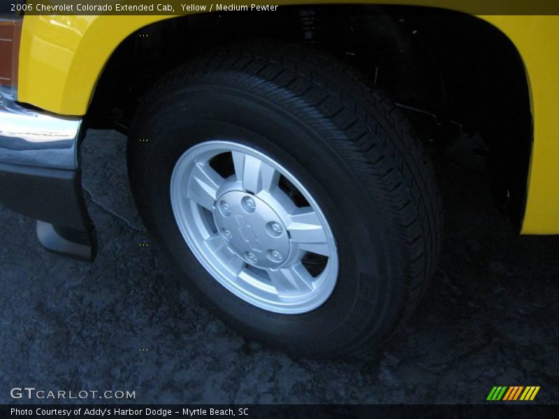 Yellow / Medium Pewter 2006 Chevrolet Colorado Extended Cab