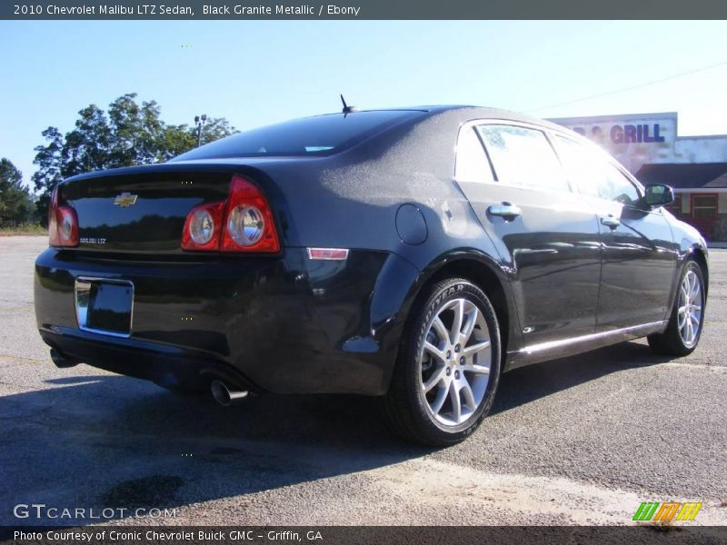 Black Granite Metallic / Ebony 2010 Chevrolet Malibu LTZ Sedan