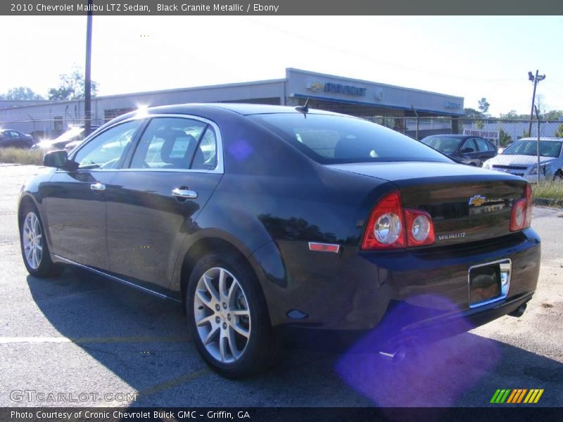 Black Granite Metallic / Ebony 2010 Chevrolet Malibu LTZ Sedan