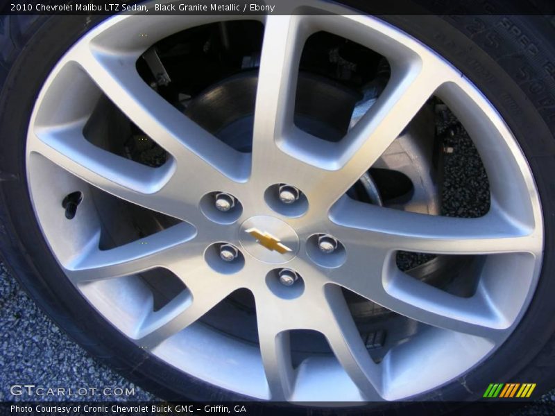 Black Granite Metallic / Ebony 2010 Chevrolet Malibu LTZ Sedan