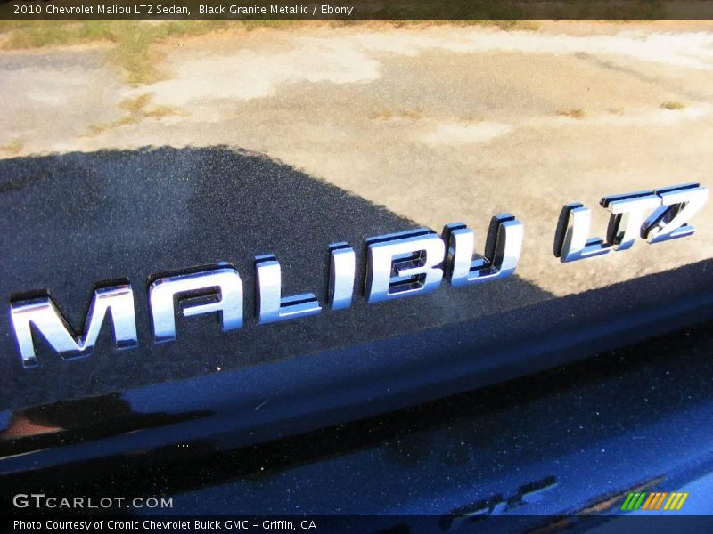 Black Granite Metallic / Ebony 2010 Chevrolet Malibu LTZ Sedan