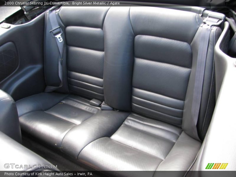 Bright Silver Metallic / Agate 2000 Chrysler Sebring JXi Convertible