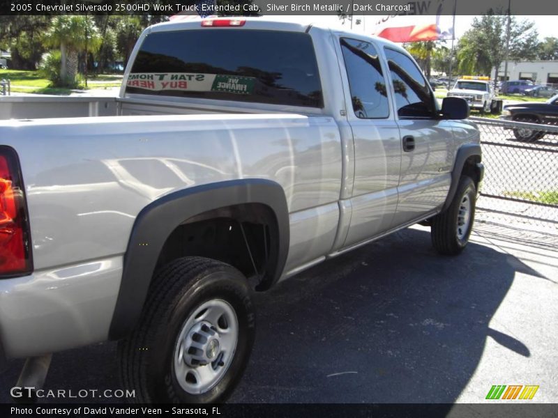 Silver Birch Metallic / Dark Charcoal 2005 Chevrolet Silverado 2500HD Work Truck Extended Cab