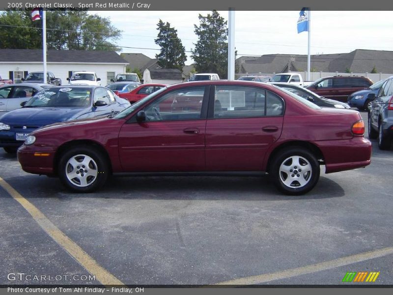 Sport Red Metallic / Gray 2005 Chevrolet Classic