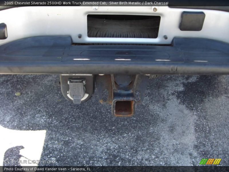 Silver Birch Metallic / Dark Charcoal 2005 Chevrolet Silverado 2500HD Work Truck Extended Cab