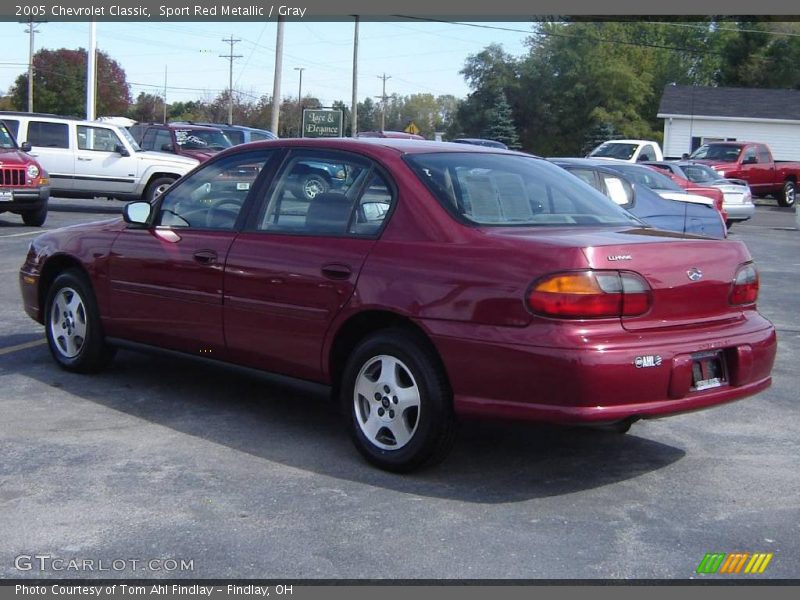 Sport Red Metallic / Gray 2005 Chevrolet Classic